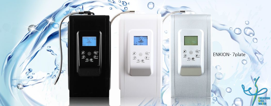 Máy lọc nước ion kiềm giàu hydro Crewelter 7 (Enkion)