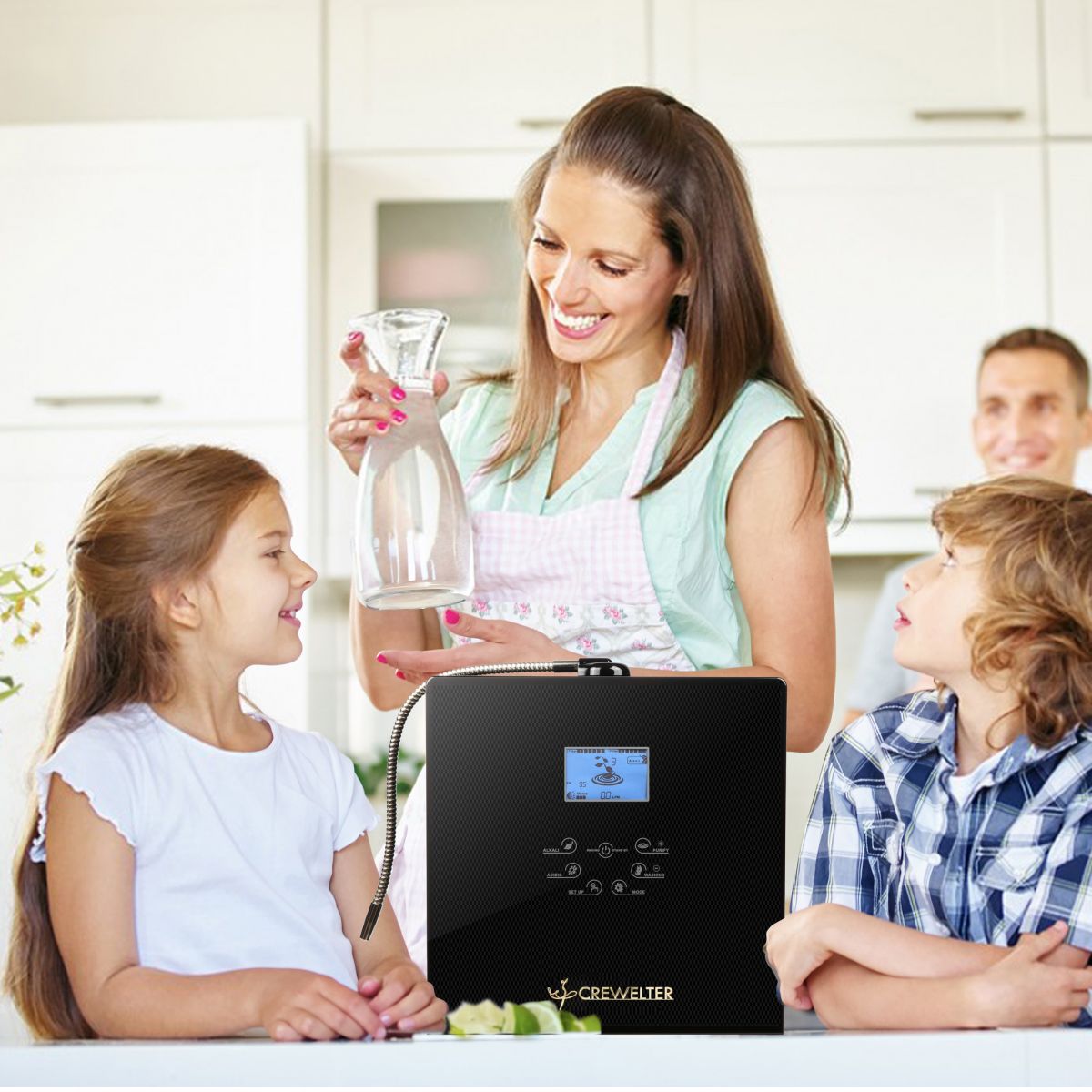 Nước ion kiềm giàu hydro trung hòa lượng axit dư trong cơ thể