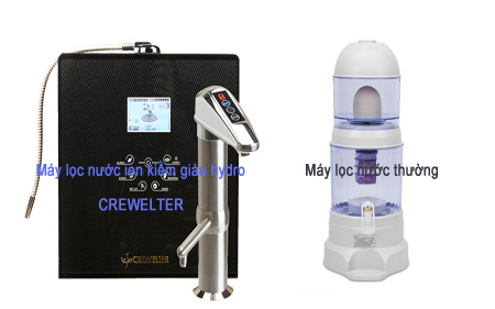 Máy điện giải có gì khác so với máy lọc nước thông thường?