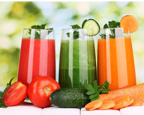 Rau quả, sinh tố là các thực phẩm tự nhiên chứa kiềm